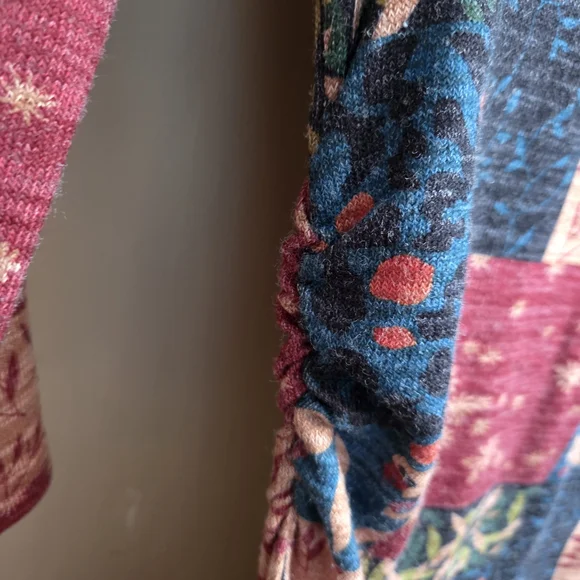 Multicolour Patchwork Dress - Picture 5 of 9